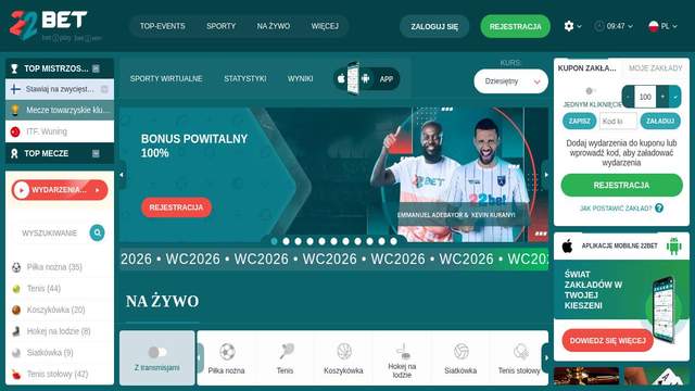 22Bet casino screenshot